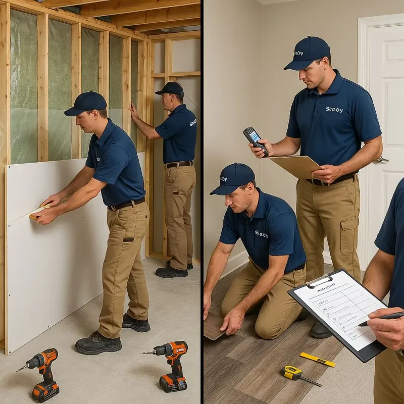 Repairs and Reconstruction process in Ellendale, ND