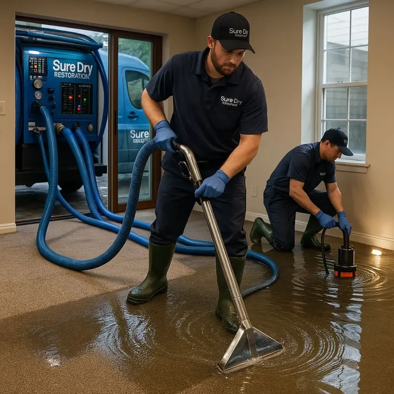 Water Extraction and Removal process in Ellendale, ND
